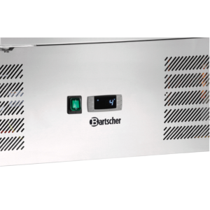 Chladiaca šalátová vitrína s 2 dverami - 2 x GN 1/1 a 3 x GN 1/6