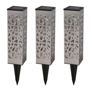 Balise Solaire Organic Inox - Sada 3 - Lumisky