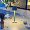 Dotyková LED stolná lampa Kelly Olive s nabíjacou podložkou - Sada 6 - Lumisky