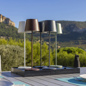 Indukčná nabíjacia doska pre 6 stolových lámp - Kelly Plate - Lumisky