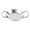 Mini Paella Dish in Stainless Steel 120mm - Gastronoble
