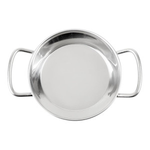 Mini Paella Dish in Stainless Steel 150mm - Gastronoble