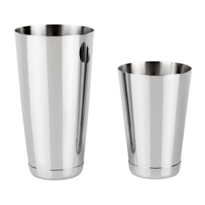 Shaker na koktaily z nehrdzavejúcej ocele Tin On Tin 500ml/900ml - Gastronoble