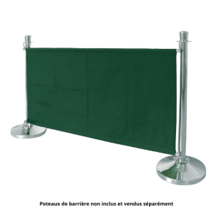 Barrière en Toile Verte Bolero - Polyester de Qualité