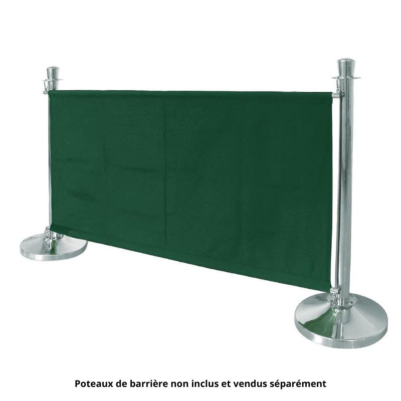 Barrière en Toile Verte Bolero - Polyester de Qualité Barrière en Toile Verte Bolero - Polyester de Qualité