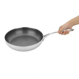 Sauteuse z nehrdzavejúcej ocele 24 cm - Gastronoble