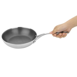 Sauteuse z nehrdzavejúcej ocele 20 cm - Gastronoble
