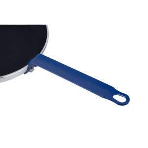 Nepriľnavá hliníková panvica Teflon Plus Modrá rukoväť 28cm - Gastronoble