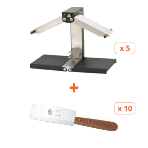 Pack Brezières Basalte a Nože na Raclette - Tellier