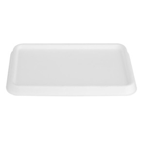 Couvercles en Bagasse Compostable pour Barquettes - Lot de 100 - Fiesta Green