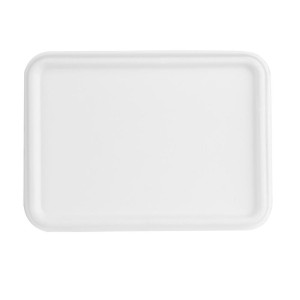 Couvercles en Bagasse Compostable pour Barquettes - Lot de 100 - Fiesta Green