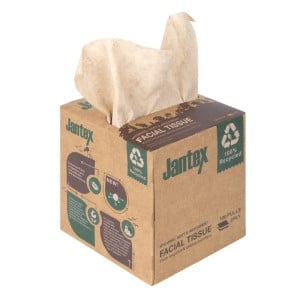 Kocka recyklovaných vreckoviek 100 listov - Sada 36 - Jantex