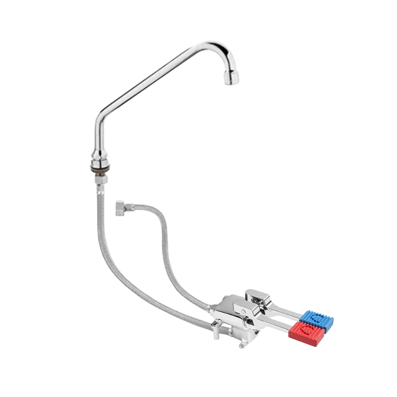 Dvojitá pedálová batéria s labutím krkom - FourniResto