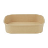 Rectangular Recyclable Food Trays 500 ml - Pack of 300 - Fiesta Green