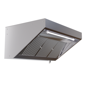 Hotte Snack 700 avec Led et Sans Moteur de Dynasteel - Dĺžka 2000