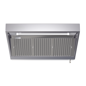 Hotte Snack 700 avec Led et Sans Moteur de Dynasteel - Dĺžka 2000