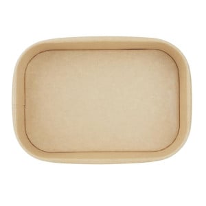 Barquettes Alimentaires Rectangulaires Recyclable 600 ml - Lot de 300 - Fiesta Green