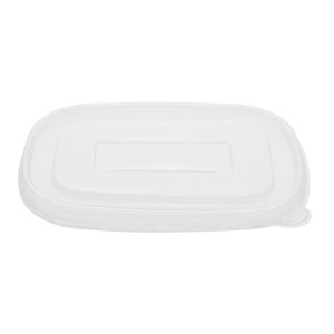 Couvercles PET pour Barquettes Rectangulaires - Lot de 300 - Fiesta