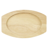 Planche pour Plat Ovale en Fonte - 230x135 mm
