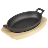Planche pour Plat Ovale en Fonte - 230x135 mm