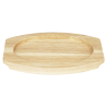 Planche pour Plat Ovale en Fonte - 260x165 mm