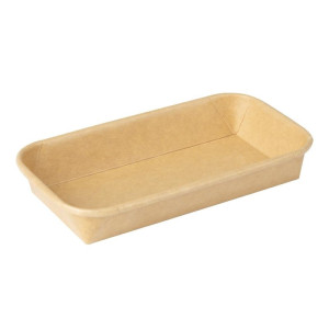 Barquettes à Sushi Recyclable 160 x 90 mm - Lot de 300 - Fiesta Green