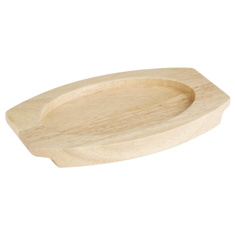 Board for Oval Cast Iron Dish - 210x120 mm