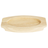 Board for Oval Cast Iron Dish - 210x120 mm