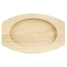 Planche pour Plat Ovale en Fonte - 210x120 mm