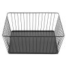 Black Square Metal Presentation Basket - 280x280x100 mm