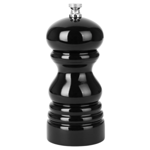 Mlynček na soľ alebo korenie z čierneho dreva - 125 mm