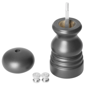 Mlynček na soľ alebo korenie v sivom dreve - 125 mm