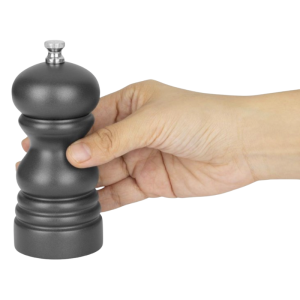 Mlynček na soľ alebo korenie v sivom dreve - 125 mm