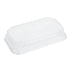 Couvercles PET Barquettes à Sushi GEHX286 - Lot de 300 - Fiesta Green