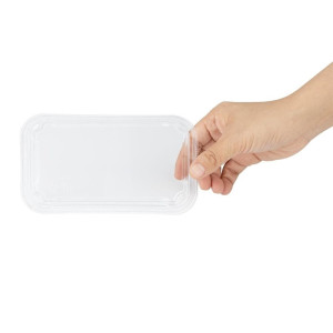 PET viečka na sushi misky GEHX287 - Balenie 300 - Fiesta Green