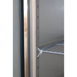 Pozitívna chladnička 1400 L Inox GN 2/1 – 2 dvere