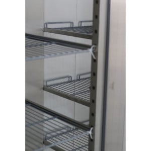 Pozitívna chladnička 1400 L Inox GN 2/1 – 2 dvere