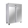 Pozitívna chladnička 1400 L Inox GN 2/1 – 2 dvere