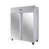Pozitívna chladnička 1400 L Inox GN 2/1 – 2 dvere