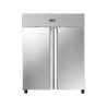 Pozitívna chladnička 1400 L Inox GN 2/1 – 2 dvere
