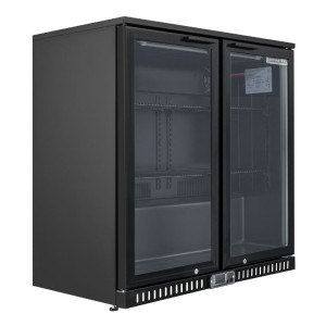 Zadný chladiaci bar - 2 sklenené dvere - 209 L - Dynasteel