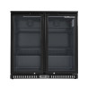 Zadný chladiaci bar - 2 sklenené dvere - 209 L - Dynasteel