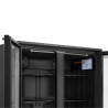 Zadný chladiaci bar - 2 sklenené dvere - 209 L - Dynasteel