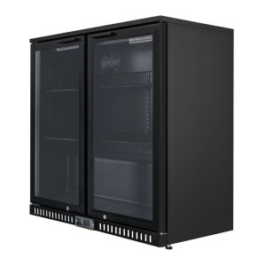 Zadný chladiaci bar - 2 sklenené dvere - 209 L - Dynasteel