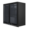 Zadný chladiaci bar - 2 sklenené dvere - 209 L - Dynasteel