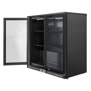 Zadný chladiaci bar - 2 sklenené dvere - 209 L - Dynasteel