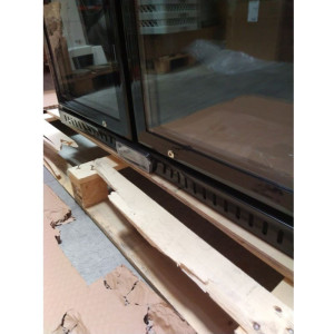 Zadný chladiaci bar - 2 sklenené dvere - 209 L - Dynasteel