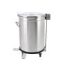 Nerezový kôš s pedálom - 100 L - Dynasteel