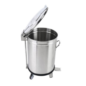 Nerezový kôš s pedálom - 100 L - Dynasteel