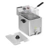 Professional Deep Fryer 8 L with Drain - Dynasteel
